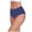 1PC|Y302 Dark Blue, variant on Auralook 1PC Women's Underwear High Waisted Panties Full Coverage Underpants Soft Strech Ladies Briefs for Women