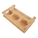 thumbnail image 1 of Portable Spice Dispenser Wooden Kitchen Seasoning Organizer Rack for Salt Oil Vinegar Beige Multi Functional Storage, 1 of 1