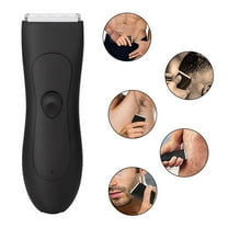 Personal Cordless Waterproof Groin Hair Trimmer Safety Electric Mens Body Hair Trimmer Cut Shaving Machine