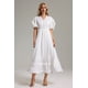 thumbnail image 1 of Vestido Bellabarnetten con mangas adornadas con flores para mujer, 1 of 3