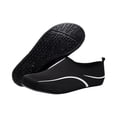 thumbnail image 2 of Barefoot Shoes Womens Lightweight Non-Slip Hiking Barefoot Shoes with Wide Toe Box Comfortable Athletic Footwear for Women Ideal for Trail Walking Running Water Activities Daily Wear,Black 40, 2 of 4