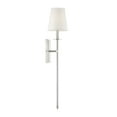 thumbnail image 4 of Monroe 1-Light Wall Sconce in Satin Nickel, 4 of 5