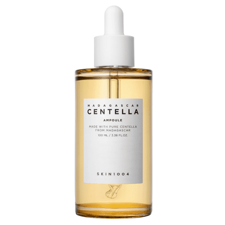 Skin1004 Madagascar Centella Asiatica 100 Ampoule (100ml or 3.38 floz) - Facial Serum - 100% Centella Asiatica Extract - for soothing sensitive and acne-prone