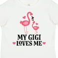 thumbnail image 4 of Inktastic My Gigi Loves Me Flamingo Girls Toddler T-Shirt, 4 of 5