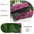 thumbnail image 6 of Spring Flowers Area Rugs 3'x5', Washable Small Throw Rugs for Living Room Bedroom, Purple Boho Farmhouse Botanical Florals Indoor Outdoor Rug Non-Slip Low Pile Carpet Runner Reversible Floor Mats, 6 of 8