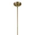 thumbnail image 3 of 42199NBR Kichler Lighting Everly - 1 Light Pendant-15.25 Inches Tall and 10.25 Inches Wide-Natural Brass Finish-Clear Glass Color, 3 of 6