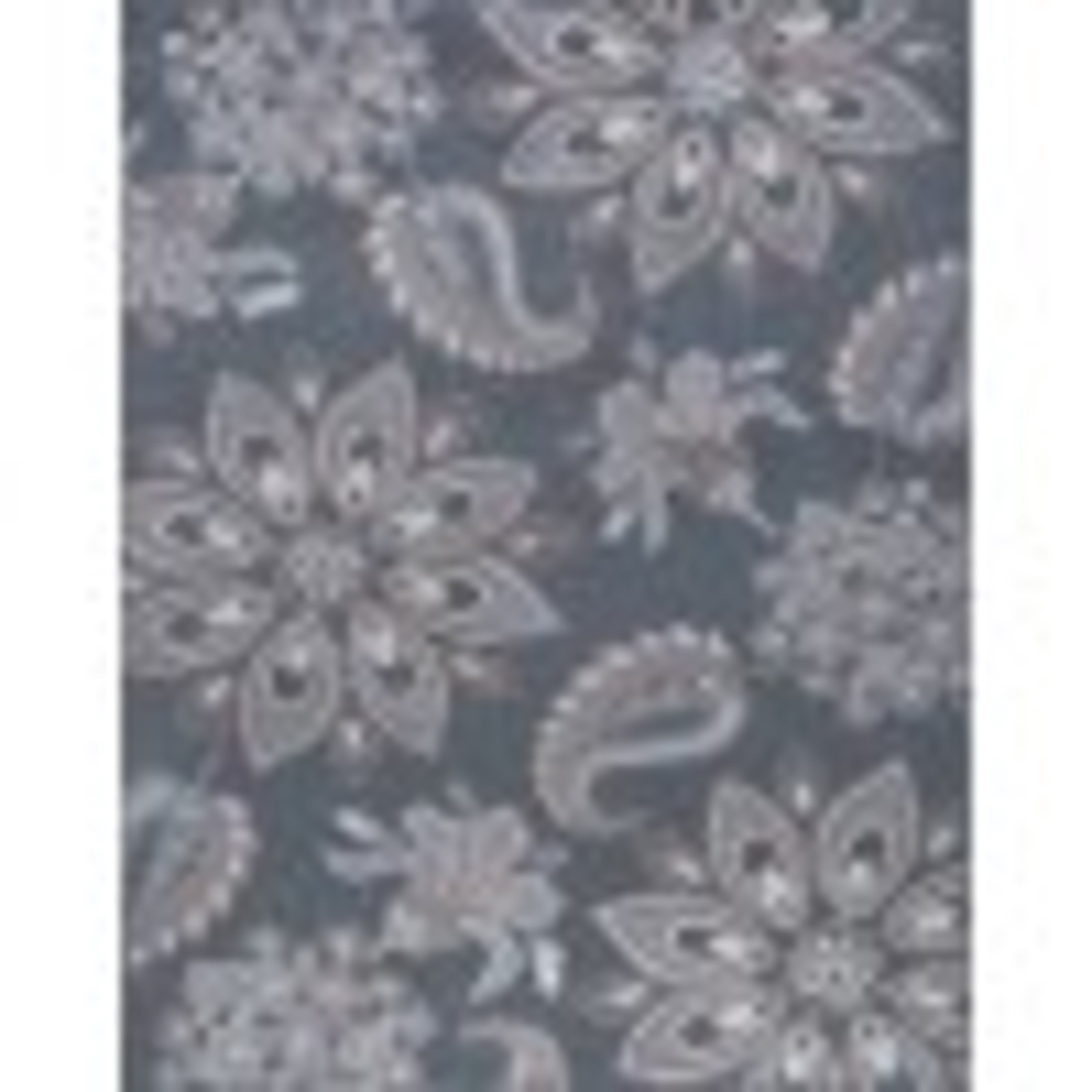 Hampton Transitional 8' x 10' Gray and Cream Polypropylene Indoor Area Rug