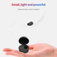 thumbnail image 4 of A10 TWS Space Capsule Shape Wireless Bluetooth Earphone with Magnetic Charging Box & Lanyard, Support HD Call & Automatic Pairing Bluetooth, Black, Black White, White, White + Black, 4 of 4