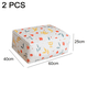 thumbnail image 2 of 2PCS Bolsa de almacenamiento de edredón Bolsa de embalaje móvil - Cuadrada - Grande - Floral MFZFUKR CPB-DE-LYY669-1, 2 of 5