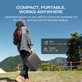 thumbnail image 6 of EF EcoFlow Portable Power Station DELTA 3 Classical  1000 Dark LiFePO4 Battery, 1800W AC/100W USB-C Output, 1 Hr Fast Charge,Solar Generator(Solar Panel Optional) for Home Backup Power, Camping & RVs, 6 of 14