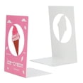 thumbnail image 2 of 2Pcs Metal Bookend Nonskid Stable Book Stopper Supporting Shelves for Home OfficeIce Cream, 2 of 14