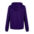 thumbnail image 2 of symoid Mens Big & Tall Sweatshirts & Hoodies- Pullover Solid Christmas Long Sleeve Casual Hoodies Mens Big & Tall Activewear Autumn/Spring/Winter Purple L, 2 of 8