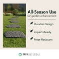 thumbnail image 3 of TierraVerde 4 Pack 18"x22" Natural Rock Stepping Stones for Walkways, Grey, 3 of 8