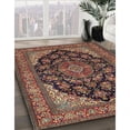 thumbnail image 2 of Ahgly Company Indoor Rectangle Traditional Orange Brown Medallion Area Rugs, 7' x 9', 2 of 6