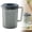 Blue, variant on Plastic Pitcher with Handle and Lid – half 1 Gallon Water Jug for Hot/Cold Drinks, Clear Beverage Container for Iced Tea, Lemonade, Juice, Party Serving Pitcher
