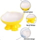 thumbnail image 3 of Cuencos para gatos, cuencos elevados para comida para gatos, antivómitos, cuenco de cerámica para comida para mascotas para gatos de cara plana, perros pequeños, protege la columna vertebral de las, 3 of 6