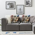 thumbnail image 3 of CMMY Throw Pillow Covers  Set of 2  Horse Racing Decoration for Bed Couch Sofa Home Decor White, 3 of 6