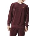 thumbnail image 1 of Adidas Originals Velour Men's Crew Sweat Shirt Maroon/Gold ay9237, 1 of 1