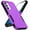 Purple (PC) + Black (TPU), variant on for Samsung Galaxy A54 5G Case: Dual Layer Protective Heavy Duty Cell Phone Cover Shockproof Rugged with Screen Protector - Protection Bumper Tough - Samsung Galaxy A54 2023, 6.4inch, Blue