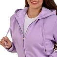 thumbnail image 4 of Sudadera Dama Mujer Cierre Capucha Forrada Borrega Termica, 4 of 4