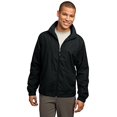 thumbnail image 2 of Sport-Tek &174; Veste Coupe-Vent à Fermeture Éclair Complète. Jst70 L Noir, 2 of 4