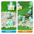 thumbnail image 5 of unbranded 6Pcs Miniature Dinosaur Figurines Tiny Animals Resin Animals Micro Landscape Dinosaurs, 5 of 8