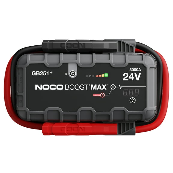 NOCO Boost Max GB251: 3000A 24V Ultra Safe Portable Lithium Jump Starter