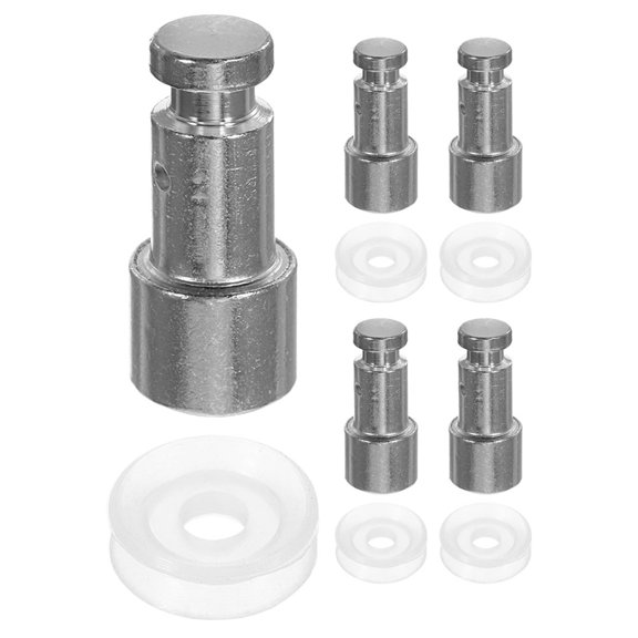 Pressure Cooker Accessories Pot Sealing Float Valve 5 Sets Universal Leather Case Stainless Steel Rubber