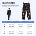 thumbnail image 4 of Rateoe Skeleton with Roses Pattern Men’s Ultra-Soft Comfy Pajama Lounge Pants Sleepwear,Comfortable Lounge Wear,lightweight Pajamas, Casual Home Wear-Small, 4 of 6