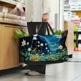 thumbnail image 6 of Starry Plants Collapsible Bucket Tote Bag Shopping Basket Oxford Cloth Picnic Basket with Reusable, Foldable, and Large Capacity Features, 6 of 7