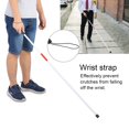 thumbnail image 3 of Blind Cane, Folding Foldable Reflective Cane Folding Cane Blind Stick Crutch Portable Anti Shock Guide Walking Stick for The Blind, 3 of 7