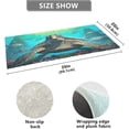 thumbnail image 3 of Dreamtimes Sea Turtle Kitchen Mat 20"x39", Non Skid Kitchen Runner Rug Absorbent Resist Dirt Kitchen Floor Mat Comfort Standing Mat for Kitchen, Floor, Office, Sink, Laundry, 3 of 6