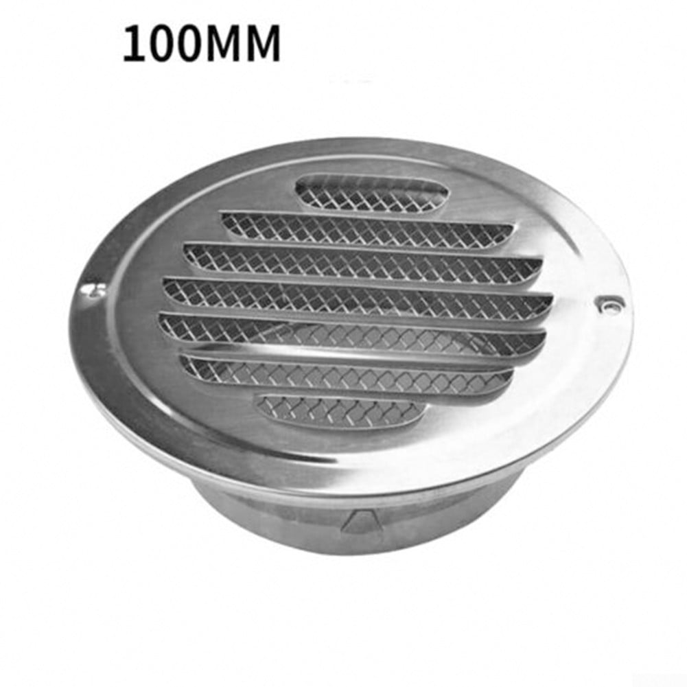 1pc 100mm Round Louver Air Vent Grille Ventilation Ceiling/Wall Mount Air Outlet 