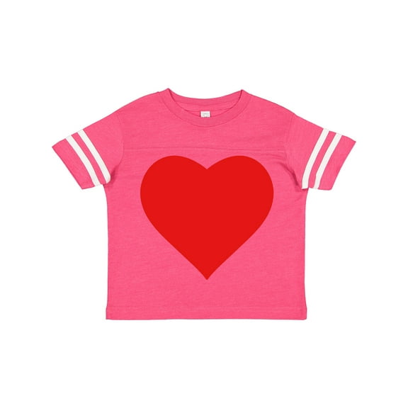 Inktastic Red Heart Boys or Girls Toddler T-Shirt