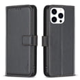 thumbnail image 2 of Feishell Wallet Case for iPhone 16 Pro Max, Wallet Flip Case [Kickstand] with RFID Blocking Card Holders [Shockproof] High Qulity PU Leather Magnetic Closure Case For iPhone 16 Pro Max, Black, 2 of 11
