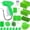 Light Green, variant on 3576 Pcs Tagging Guns for Clothes Labels Attacher Stitch Guns for Clothing with 3000 Barbs, 5 Needles and 100 Price Tags, Sewing Kit for Retail Stores, Garage Yard Sales(Pink)