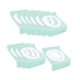 thumbnail image 2 of 10 fundas desechables para asiento de inodoro, alfombrilla para asiento de inodoro, cómodas y gruesas. verde, 2 of 9