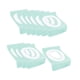 thumbnail image 2 of 10 fundas desechables para asientos de inodoro, forros para asientos de inodoro portátiles, papel higiénico. verde, 2 of 9