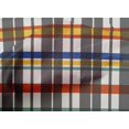thumbnail image 4 of oneOone Cotton Poplin Fabric Madras Check Printed Craft Fabric BTY 42 Inch Wide, 4 of 4