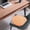 Orange, variant on Clearance!JMYHOAM Solid Wood Round Stool Chair Ccushion Fours Seasons Universal Thickening Cushion Round Sponge Stool Seat Cushion Thickening Home Textiles