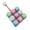 D, variant on 9 Key Mechanical Switches Tester With Tactiled Clicks Sound For Anxieties Relief And Focusing Training with Keychain