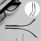 thumbnail image 4 of 1 Pair Universal TR90 Eyewear Temple Legs Replacement Durable and Lightweight Ergonomic Design for Comfortable Wear for Most Eyeglass Frames, 4 of 4