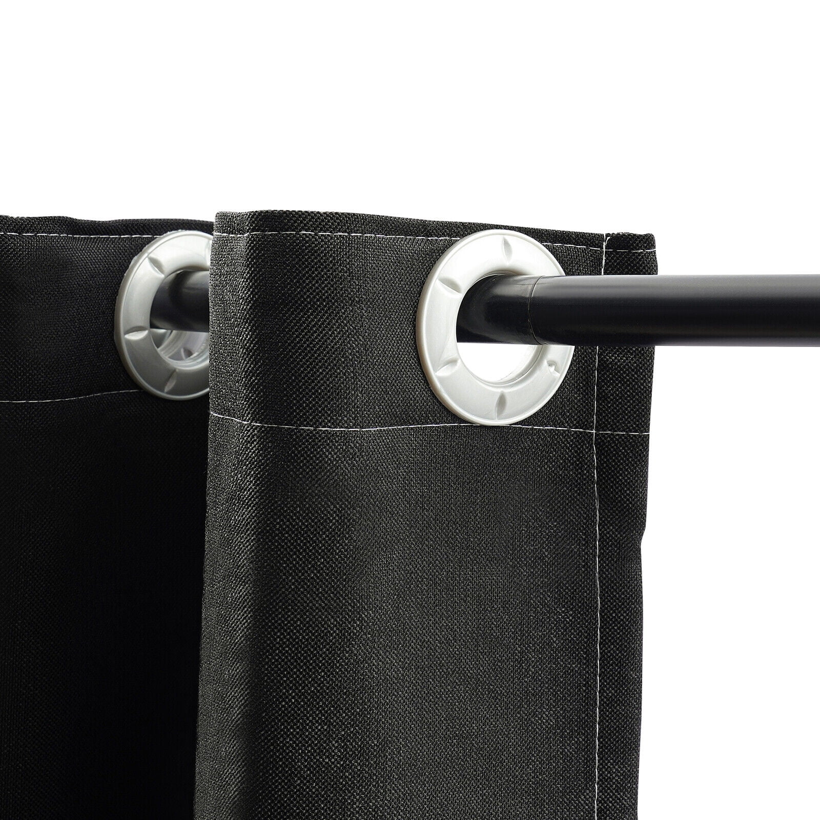 Clothing Store Fitting Room U-Dressing Room for Privacy Protection +Room Divider Black