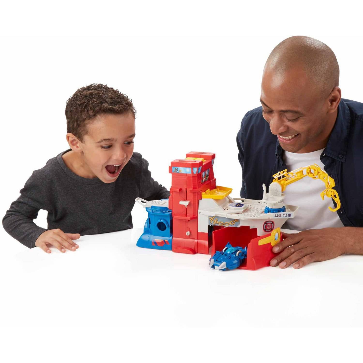 rescue bots heroes transformers rescue bots high tide rescue rig playset