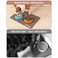 thumbnail image 3 of Cat Dog Food Mat, Rapid Water Absorption Dog Mat for Food and Water,100% Waterproof Cat Dog Bowl Mat, Pet Food Mat for Messy Drinkers to Protect Floors, Pet Accessories Supplies, 3 of 6