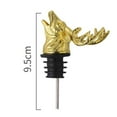 thumbnail image 6 of Joernso Wine Pourer Retro Deer Shape Zinc Alloy Wine Decanter Pour Spout Supplies for Home, 6 of 8