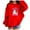 Red, variant on eileial Girl'S Fashion Hoodie Long Sleeve Soft Sweatshirt Graphic Hoody Kids Cute Pullovers Top Clothes for Girls,Black 3-4 Years