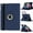 Navy, variant on iPad Air 4 10.9 Inch 2020 Rotating Folio Case - 360 Degree Rotating Stand Cover with Auto Sleep/Wake for iPad Air 4th Generation, Navy Blue