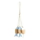 thumbnail image 1 of Decoración De Cortina De Madera Con Espadas De Pescado, Decoración De Fondo Con Red De Pesca, Colgante Marino, 1 of 4