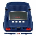 thumbnail image 3 of Altavoz Bluetooth QFX BT-1965-BLU Réplica de coche retro azul, 3 of 9